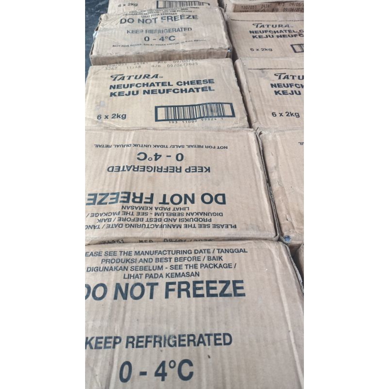 

keju tatura 2 kg cream chesee