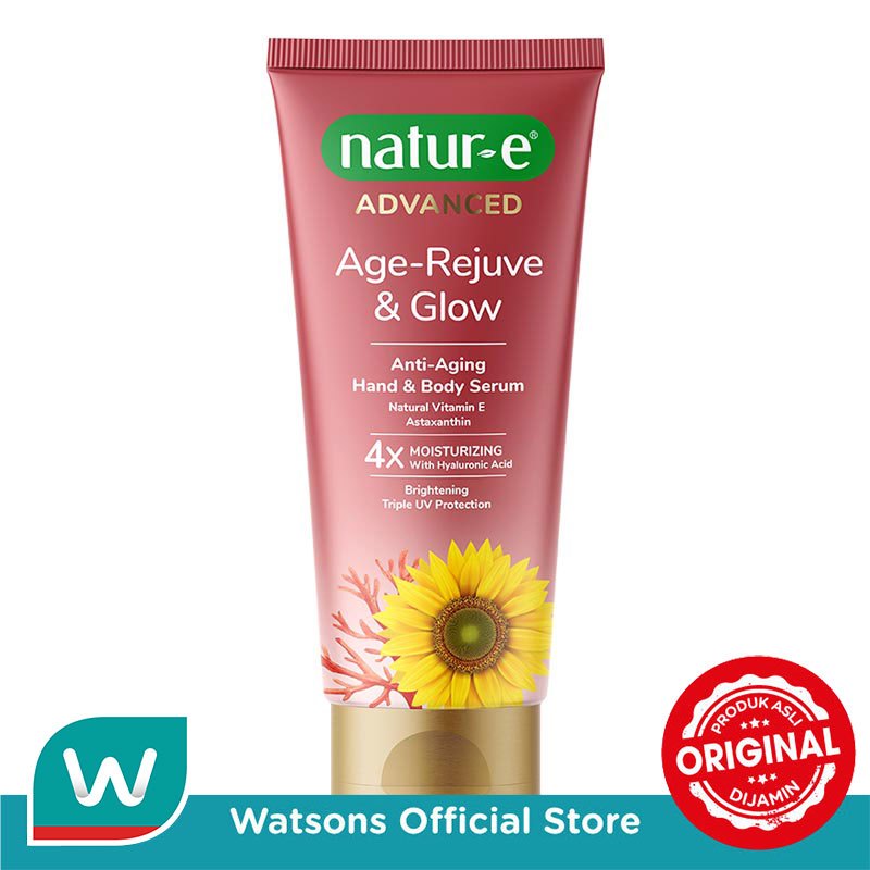 Natur-E Advanced Age-Rejuve & Glow Anti-Aging Hand & Body Serum 180ml