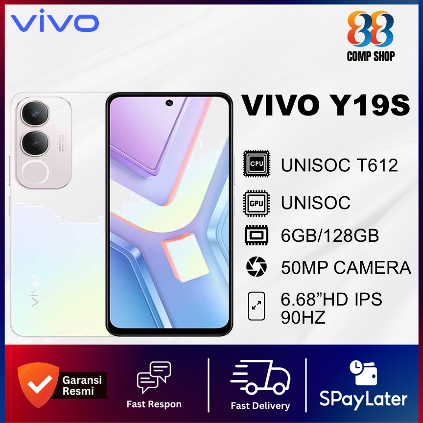VIVO Y19S RAM 6/128 | Y19S 4/128 | GARANSI RESMI VIVO INDONESIA