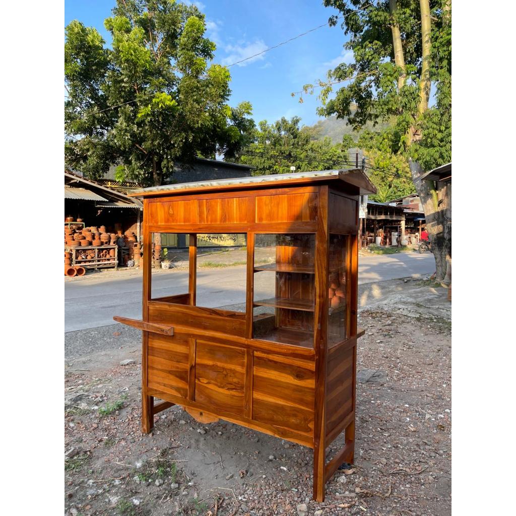 GEROBAK  BAKSO KAYU JATI