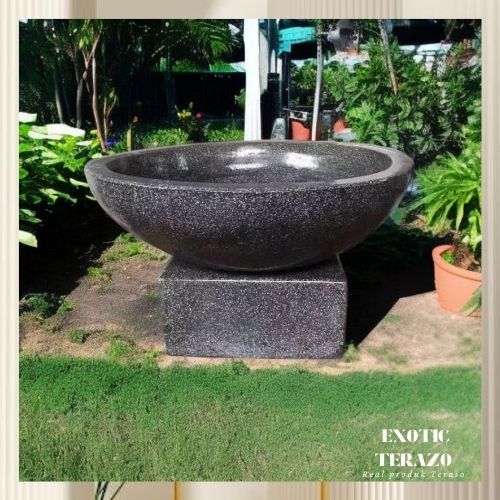 Pot  Teratai Teraso Minimalis