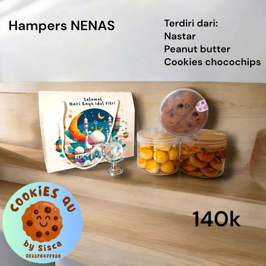 

hampers kue kering, hampers lebaran, parsel lebaran, parsel kue kering, nastar, peanut butter, cookies chocochips
