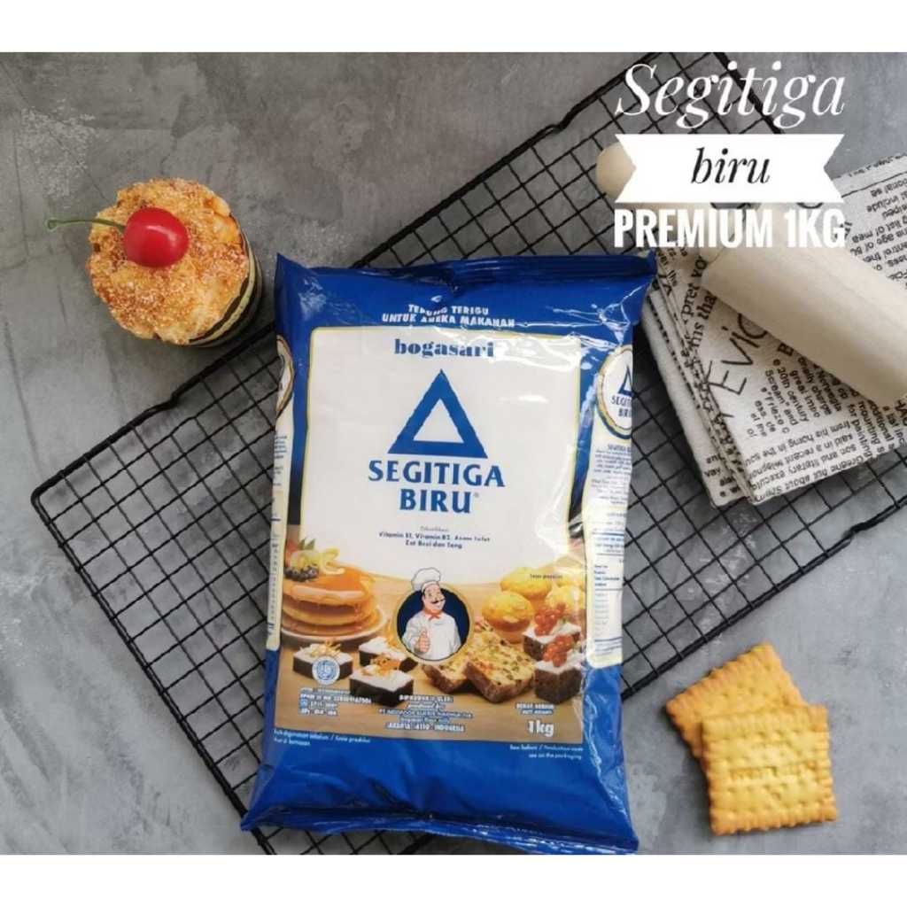 

Tepung BOGASARI SEGITIGA BIRU KEMASAN 1 KG PREMIUM UNTUK ANEKA MAKANAN FRESH PABRIK
