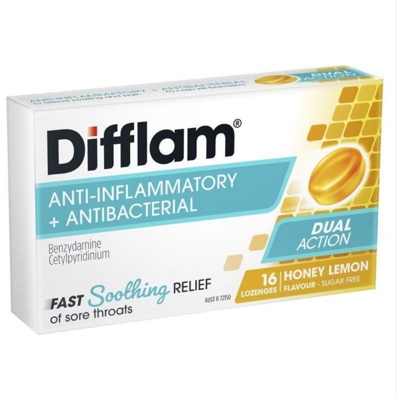 

Difflam Sore Throat Lozenges 16 Lozenges / 32 Lozenges