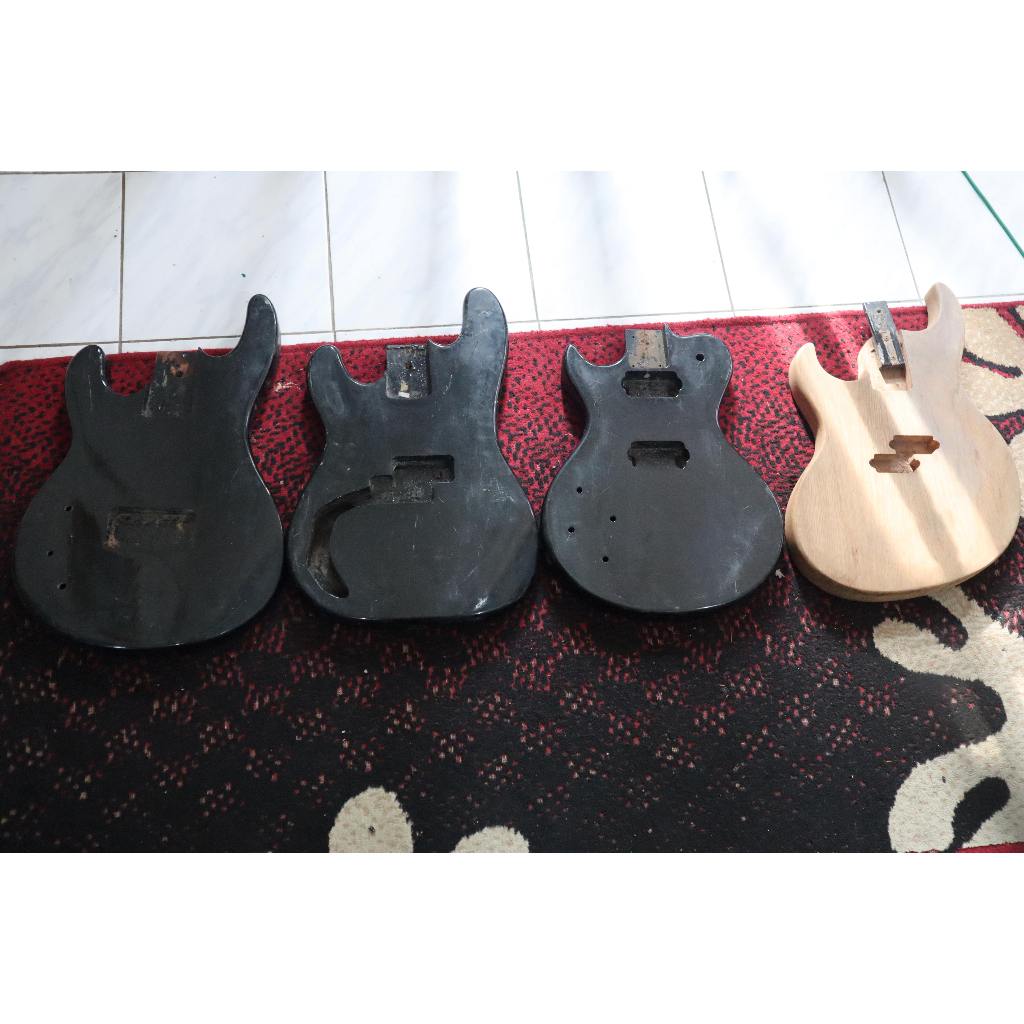 Body Bass/Gitar Kidal MusicMan Les Paul Jazzbass Kiri Mentah