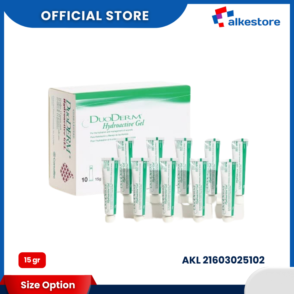 DUODERM - Duoderm Hydroactive Gel/Gel Perawatan Luka 15gr (Harga 1 Box)