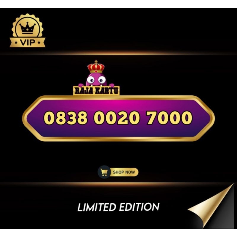 Nomor cantik axis limited edition 7000