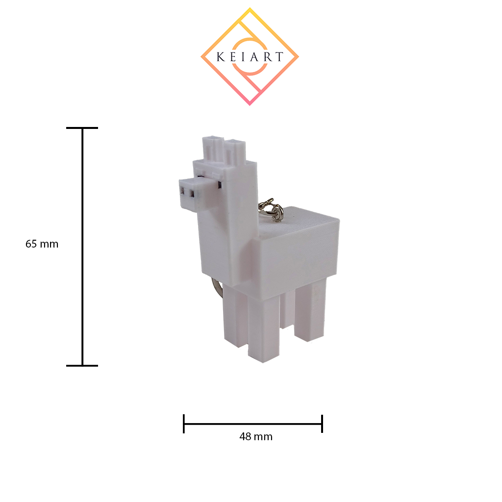 Gantungan Kunci Minecraft Llama