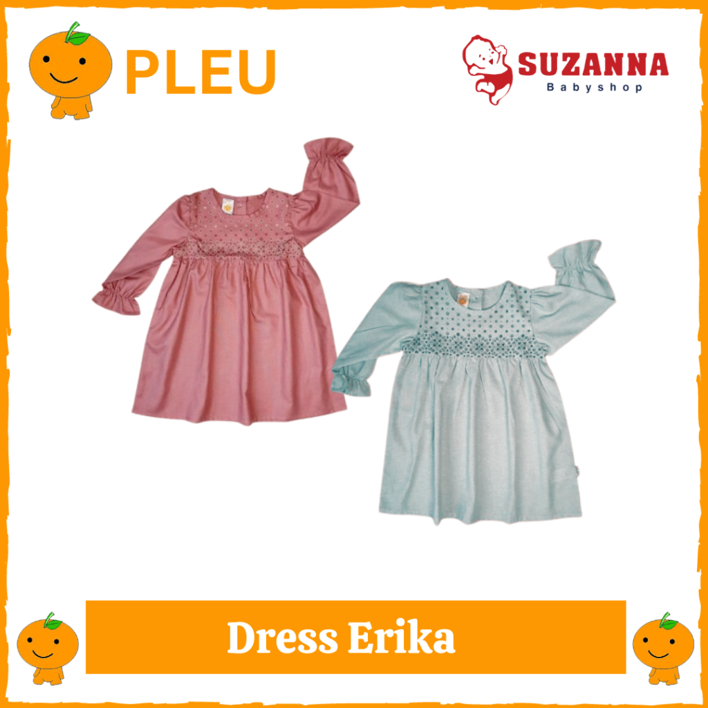 PLEU Dress Erika - Baju Anak Perempuan