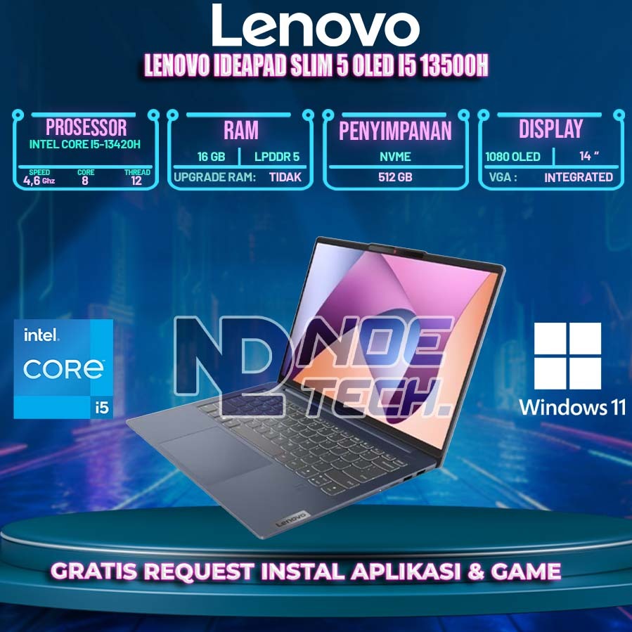 LENOVO Ideapad Slim 5 OLED i5 13500H