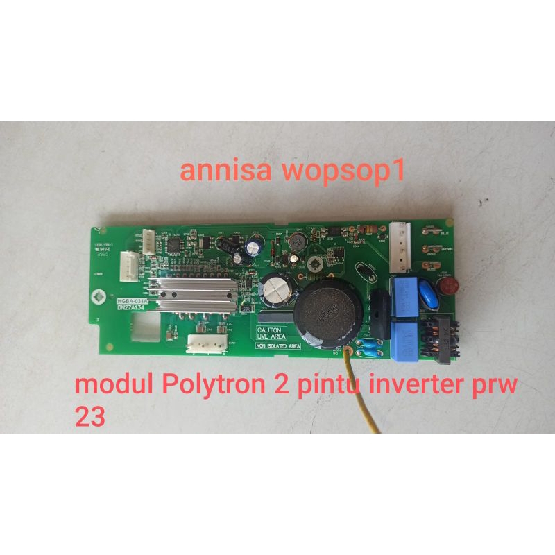 PCB MODUL KULKAS POLYTRON INVERTER 2 PINTU PRW23 ORIGINAL