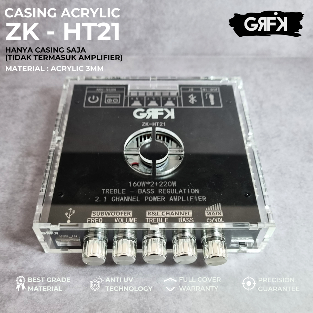CASING AKRILIK ZK-HT21 / BOX AKRILIK ZKHT21 / ACRYLIC BOX ZK-HT21