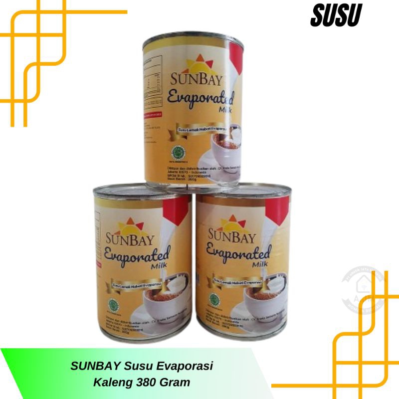 

SUNBAY Susu Evaporasi 380 gram