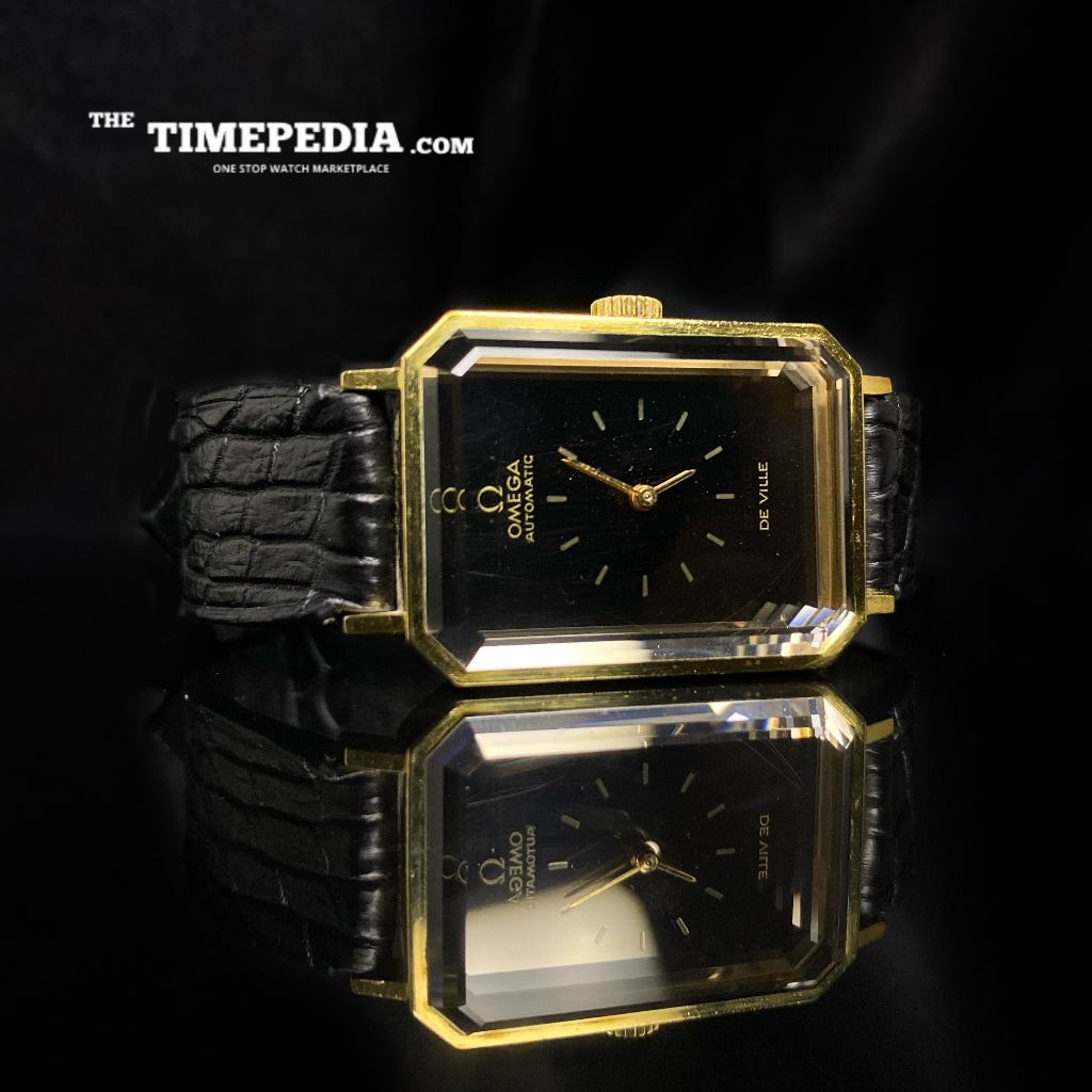 RARE  Omega De Ville Andrew Grima Emerald Collection