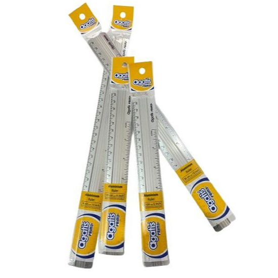 

TBMO AGATIS PRIME ALUMINIUM RULER 20CM/30CM SILVER - PR-20-00AL