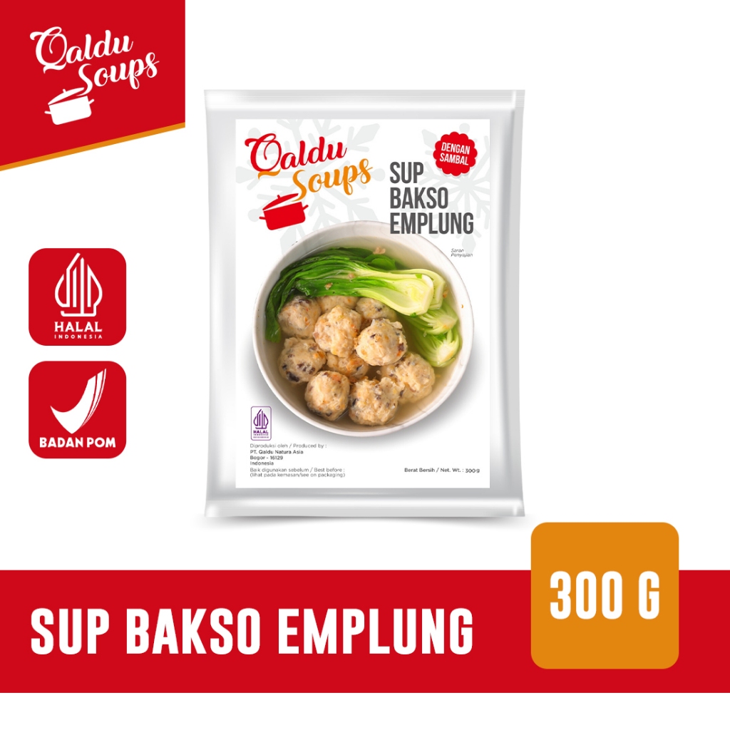 

Qaldu Soup - Sup Bakso Emplung 300G
