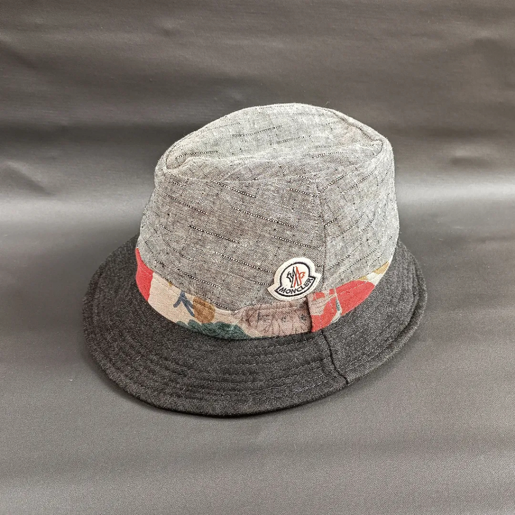 Topi Fedora Unisex Pria Wanita MONCLER GRENOBLE Size S-M