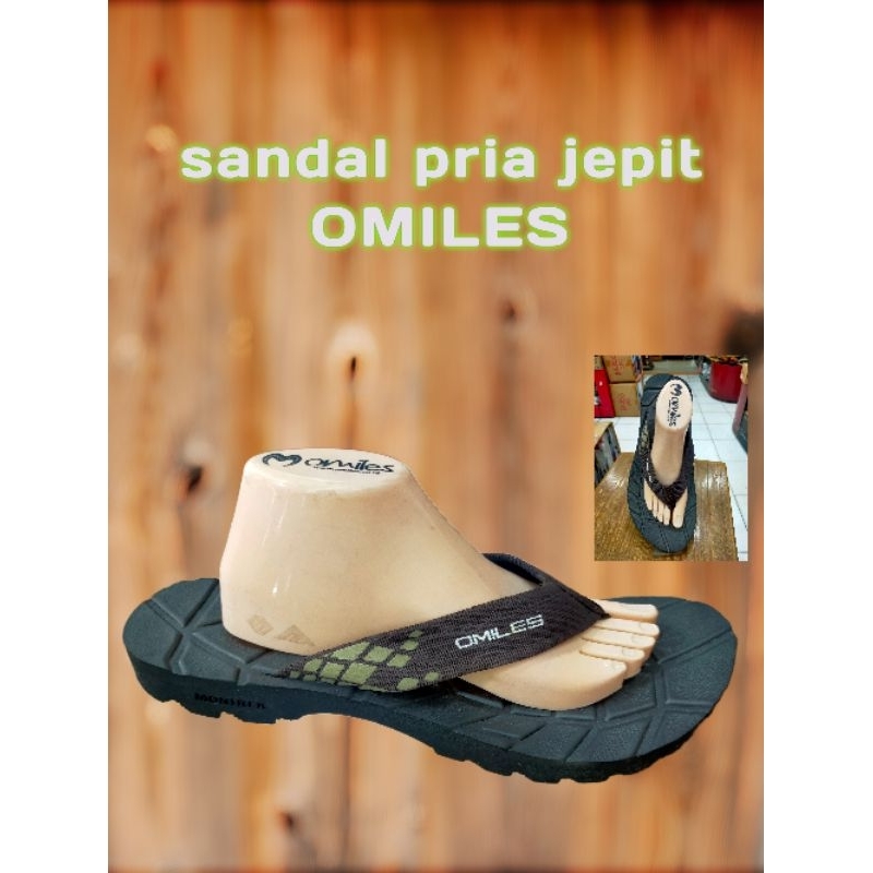 sandal pria jepit Omiles (Julio)