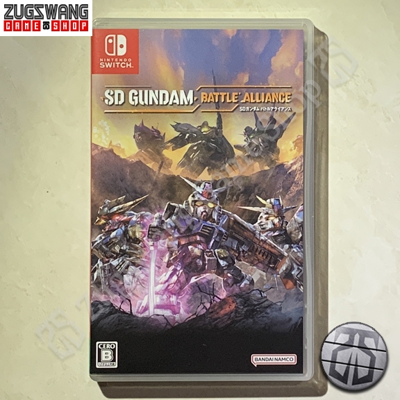SD GUNDAM BATTLE ALLIANCE nintendo switch card game cartridge 2nd bekas used second preowned prelove