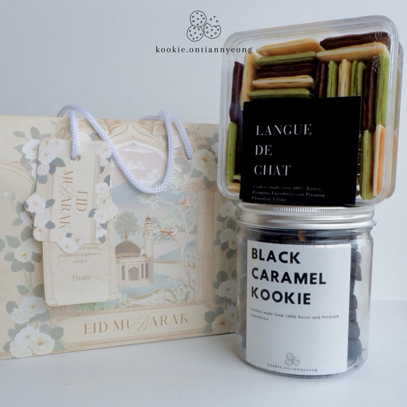 

Hampers Lebaran 2025 (Shafa dan Marwah Hamper) | Cookies 100% Butter