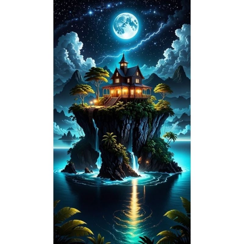 poster cetak jumbo pemandangan alam hiasan dinding pemandangan alam macam macam ukuran