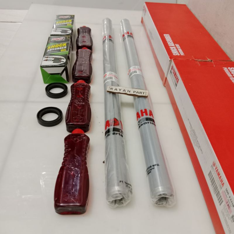 AS SHOCK DEPAN RX KING NEW RX KING LAMA RX KING LAMA SOK SIL OLI 4BTL SEPASANG KANAN KIRI ORIGINAL