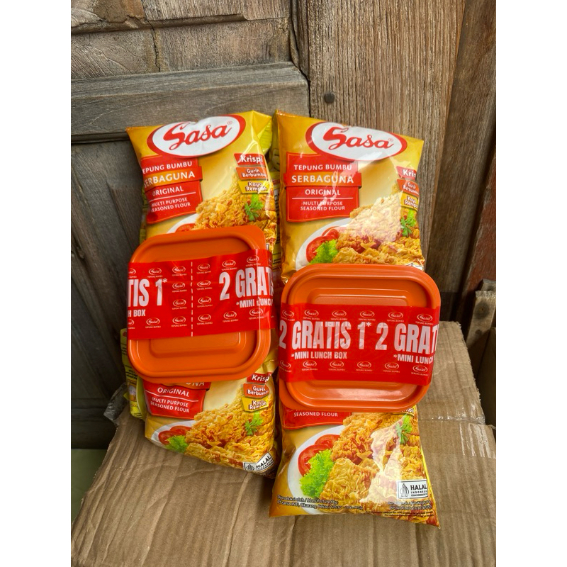 

SASA Tepung Bumbu Serbaguna Free 5Tepak