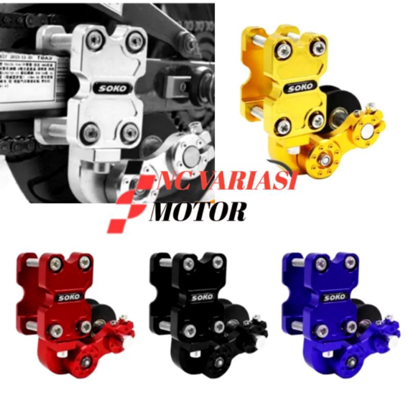 Stabilizer Rantai Tensioner Rantai Cnc Universal Vixion, Cb 150r, Satria Fu, Sonic, Mx