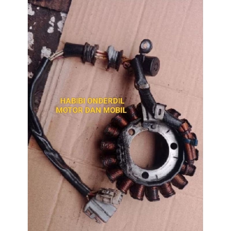 SPUL SPULL STATOR VIXION OLD 3C1 ORI CABUTAN NORMAL