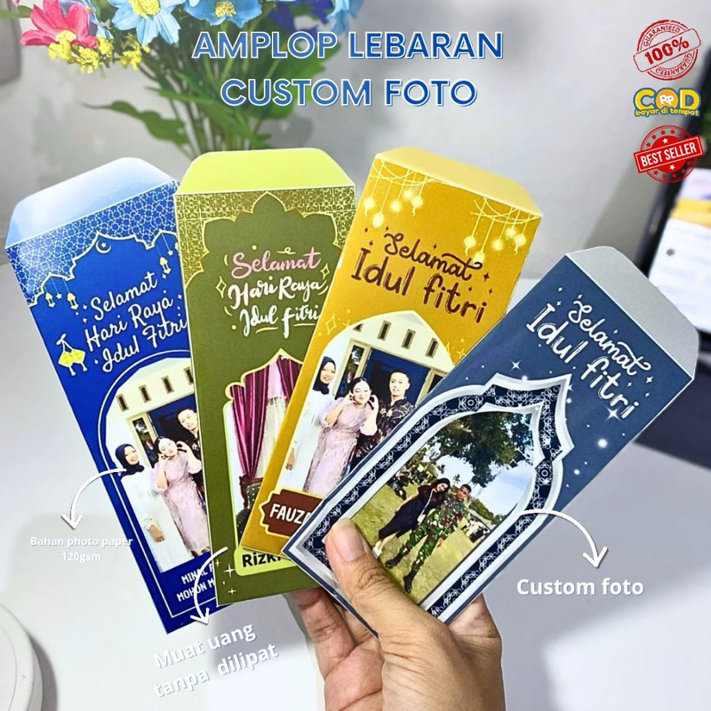 

AMPLOP ANGPAU LEBARAN CUSTOM FOTO UKURAN JUMBO Custom Amplop Lebaran Idul Fitri Panjang Angpao Lebaran Idul Fitri Motif Islamiah