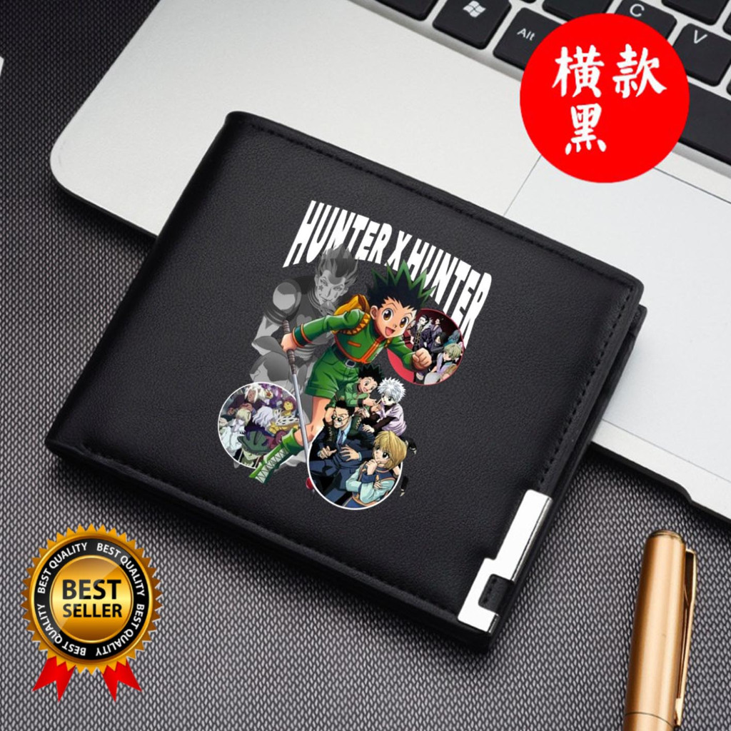 Dompet Pria Lipat HUNTER X HUNTER HXH Dompet Kulit Men Fashion Letter Wallet KEREN MB_MERCH