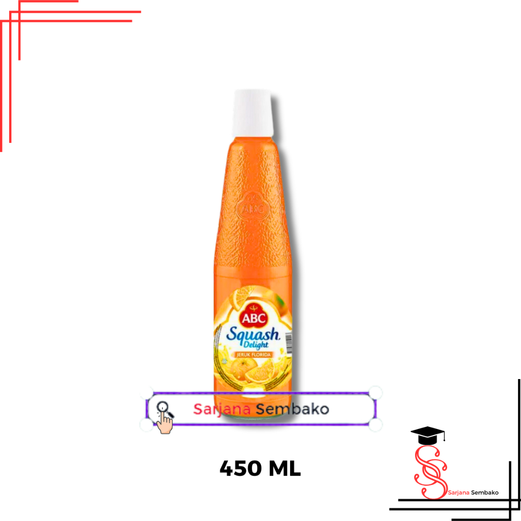 

Sirup ABC Squash Delight Orange - 1 Botol