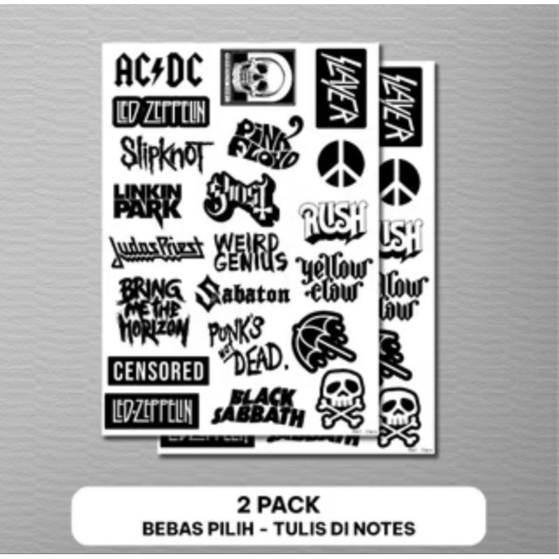 

stiker band stiker waterproof STIKER BAND