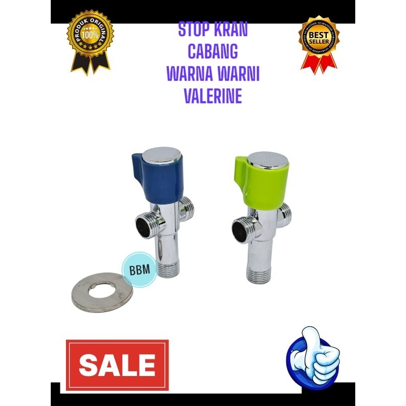 Stop Kran Shower Cabang / Stop Kran Air Cabang Shower Closet/ Stop Kran Cabang T Toilet Jet Shower A