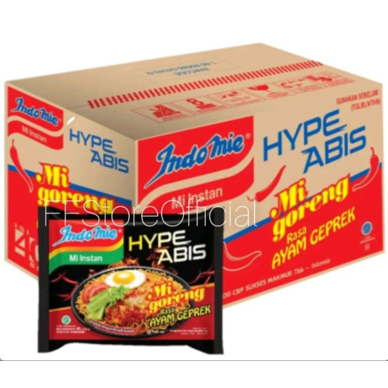 

INDOMIE Goreng Ayam Geprek 1 Dus isi 40 Bks