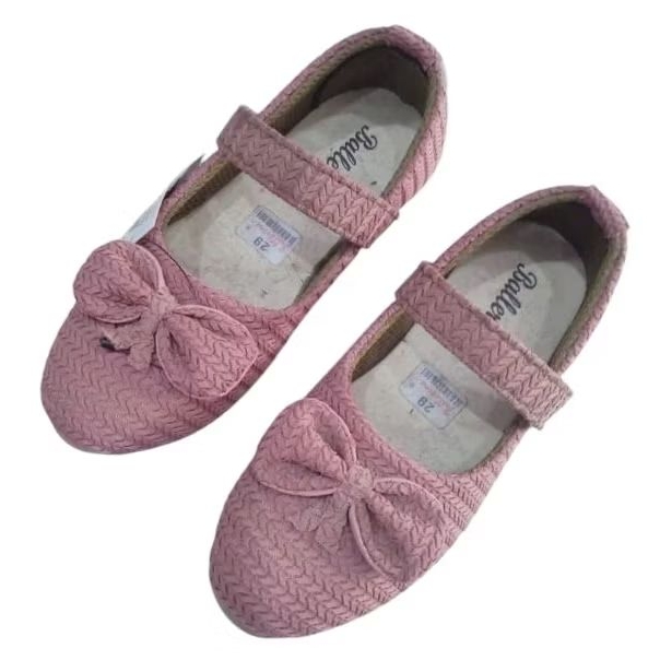 Sepatu Balet Anak Glamour Motif Rajut