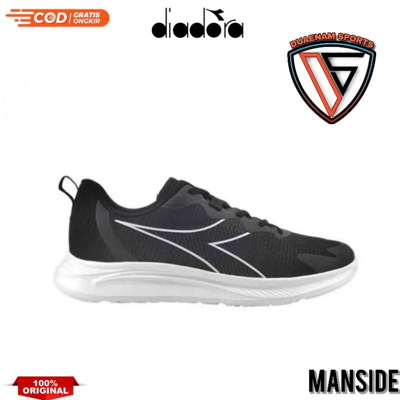 SALE DIADORA MANSIDE  MEN'S RUNNING SHOES-BLACK