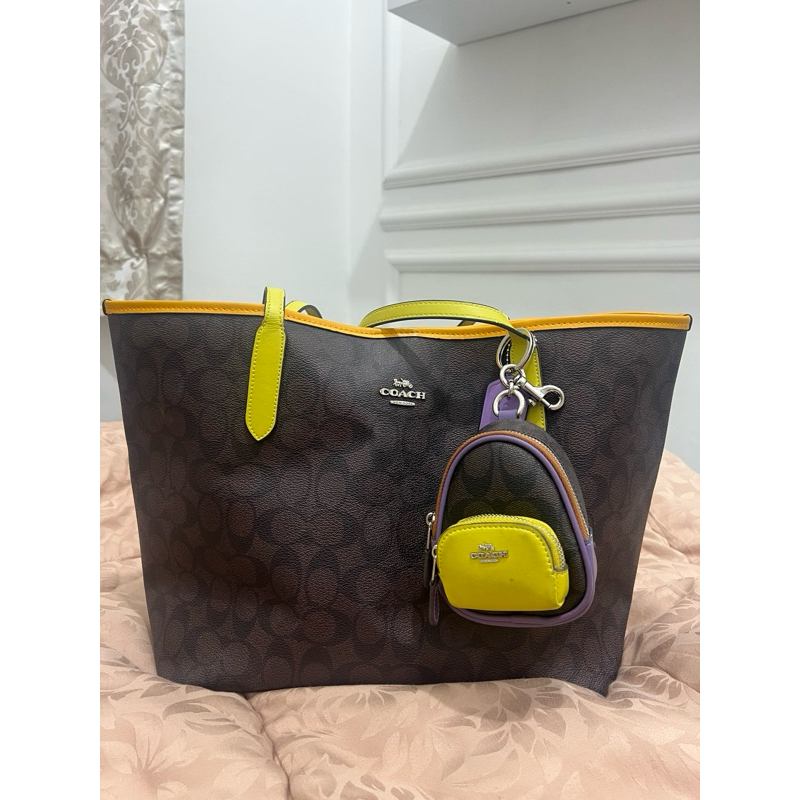 tote tas coach preloved wanita