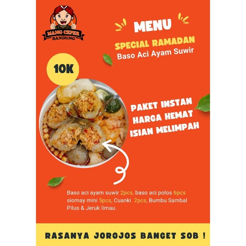 

Baso Aci Ayam Suwir