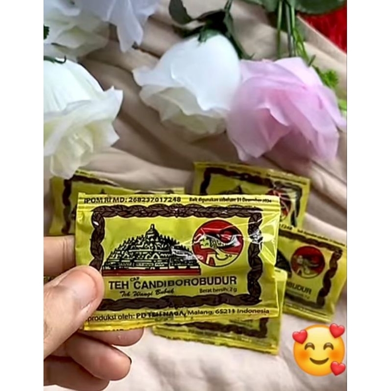

10. Teh Kering Cap Wayang Borobudur 1 Pcs