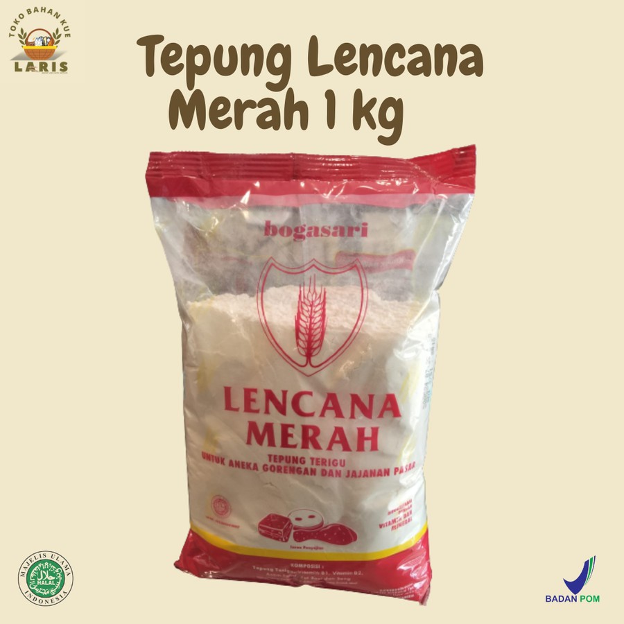 

TEPUNG LENCANA MERAH 1 KG