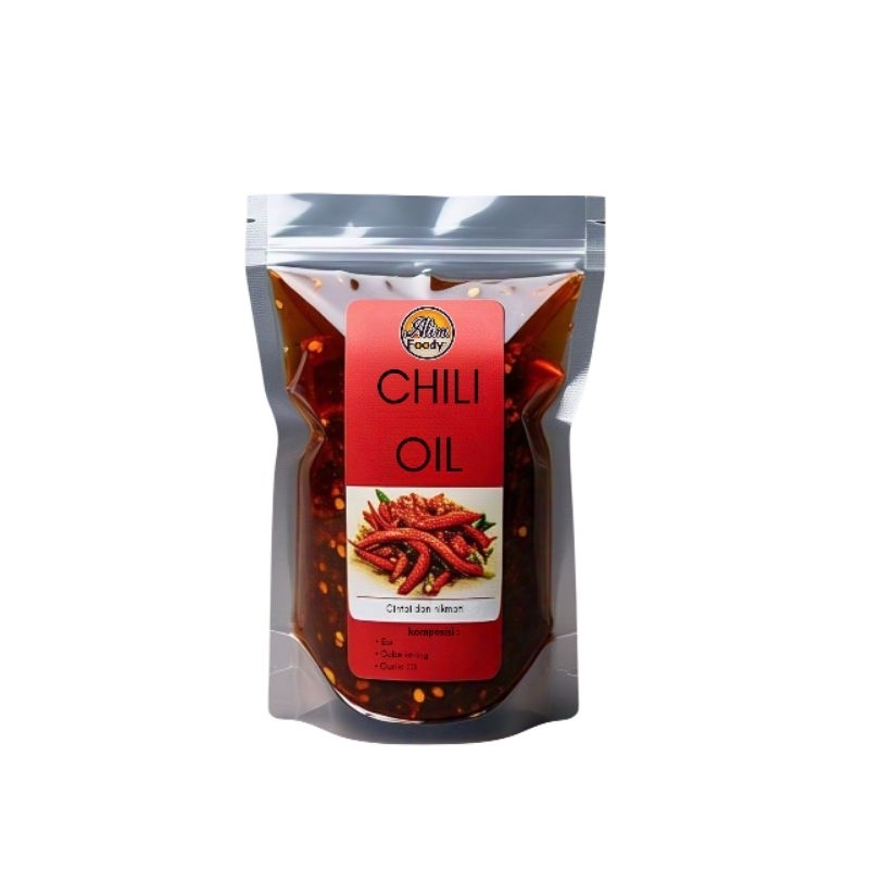 

Garlic Chili Oil / Minyak Cabe 200 ml By Alim Foody