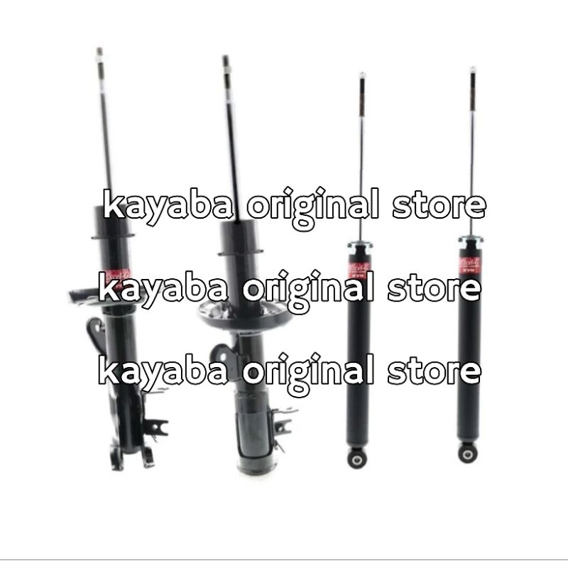 SHOCKBREAKER DEPAN BELAKANG HONDA HRV MERK KAYABA EXEL-G ORIGINAL