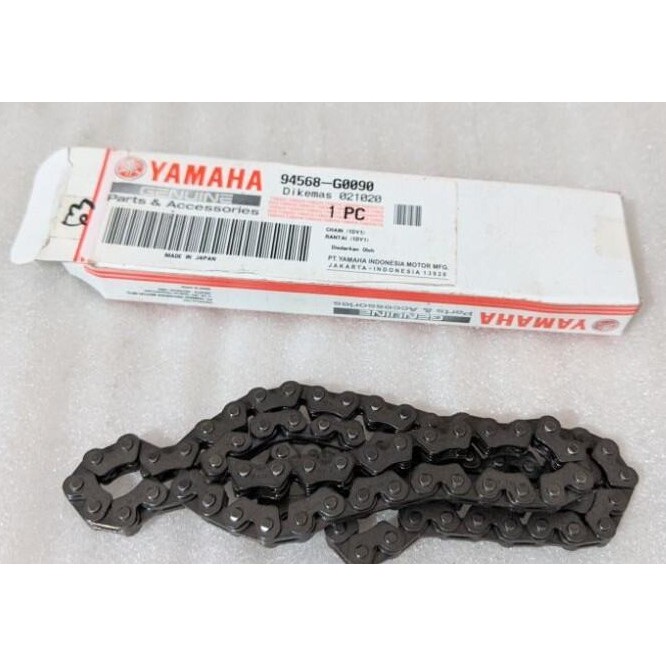 Rantai Keteng (Rantai Mesin / Rantai Kamprat) Yamaha Jupiter Z1, Jupiter Z Injeksi ORIGINAL YAMAHA 9