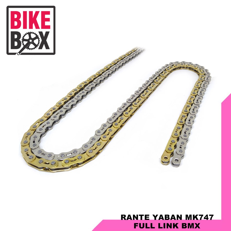 RANTAI YABAN MK747 FULL LINK SEPEDA BMX