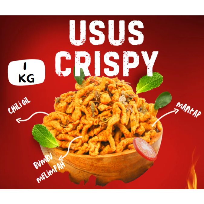 

Usus ayam crispy original aroma daun jeruk 1 kg