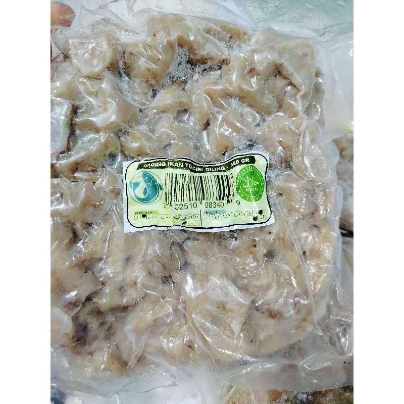 

Daging ikan tenggiri giling 500 gr