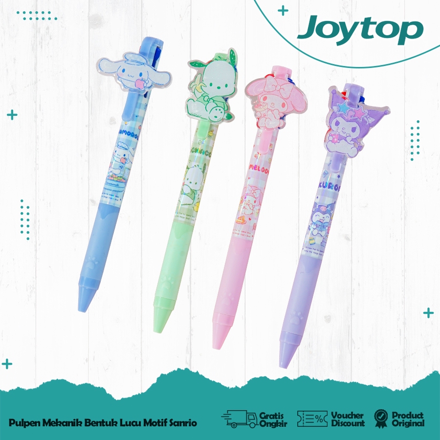 

JOYTOP 3 Warna Pena Gel Mekanik 0.5mm