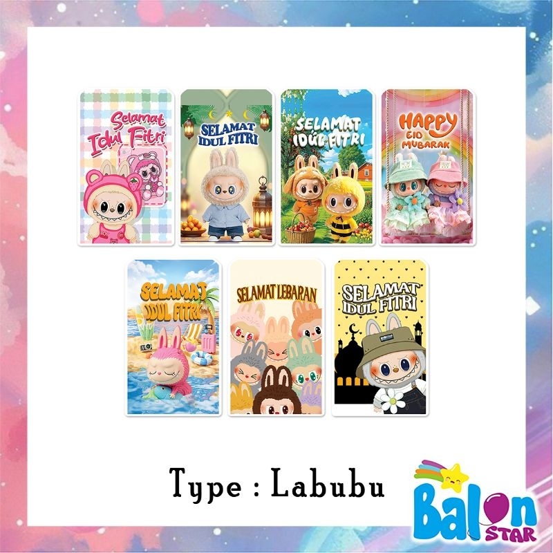 

(1Pak isi 10pcs) Amplop Lebaran Idul fitri Karakter Uk M(10x7cm), angpao idul fitri, amplop lebaran medium, angpao lebaran lucu