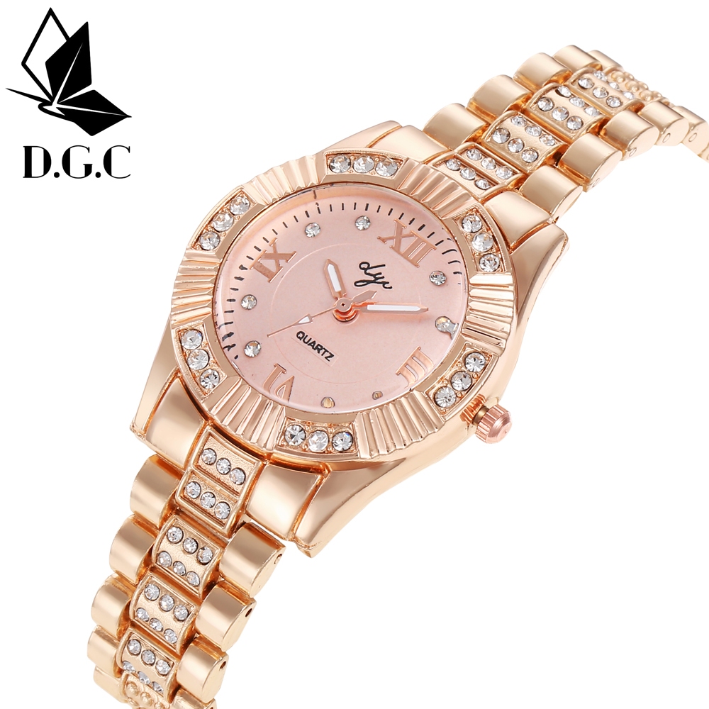 DGC 30117 Jam Tangan Analog Strap Stainless Steel Casual Quartz Unisex Fashion Watch Analog